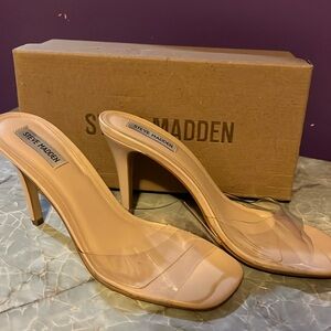 tolly  clear high heels